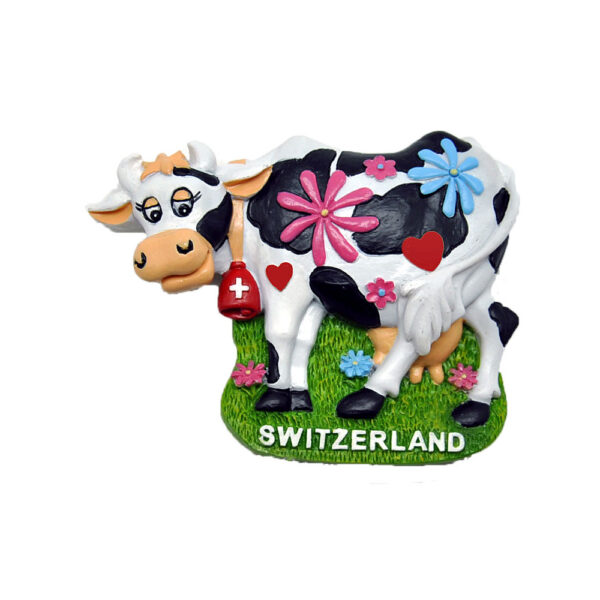 Cow Magnet Hippie