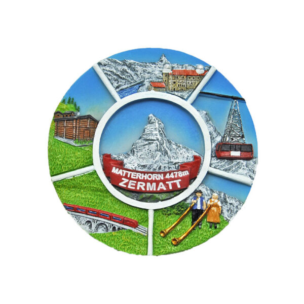Magnet Zermatt Rund