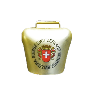 Image of Glocke gold 2.5cm Magnet 'Swiss Emblem'