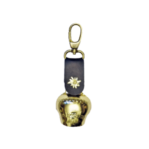 Image of Glocke Gold mit Karabinerhaken Gr.5