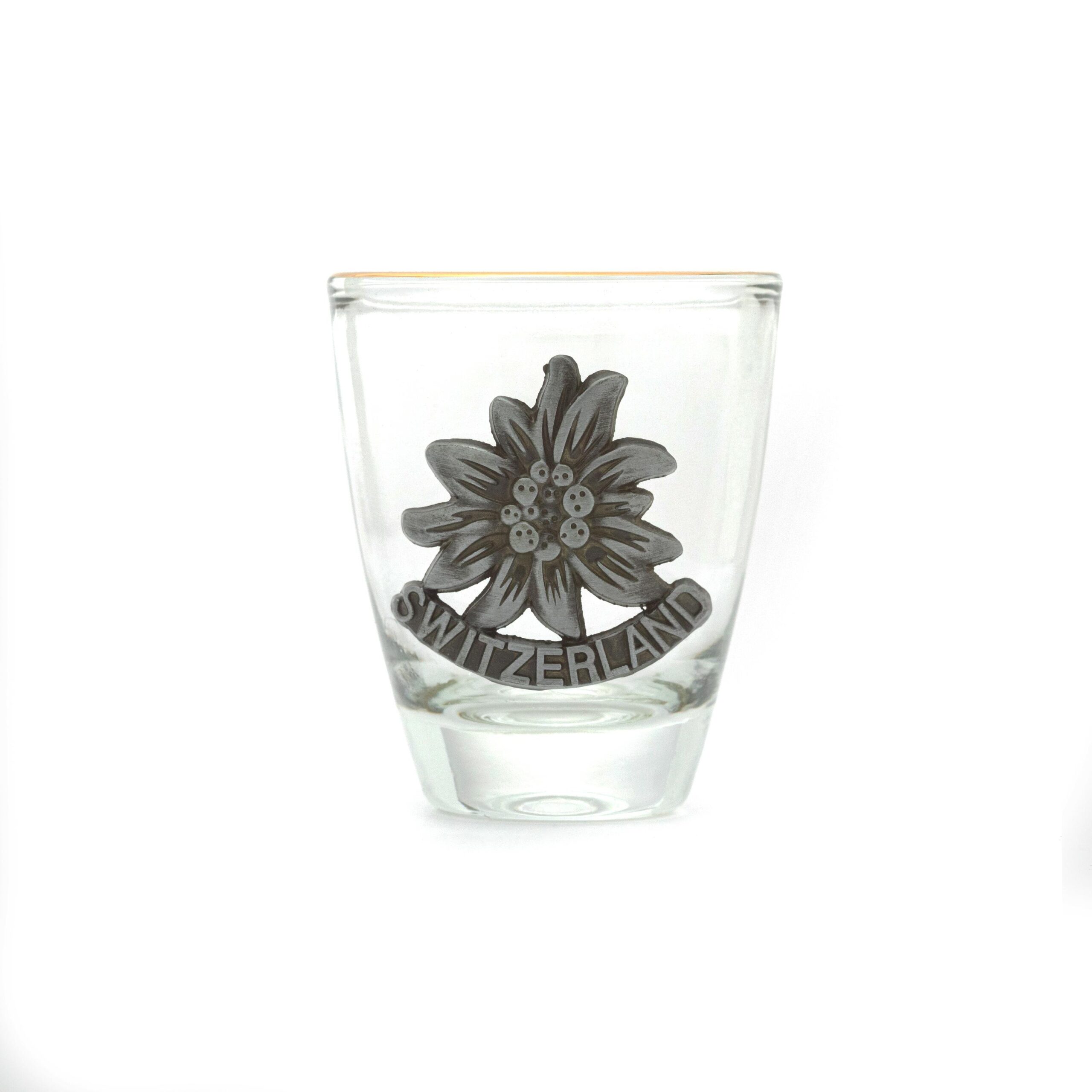 Image of Shotglas Pin Switzerland