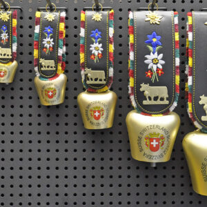 Image of Glocke matt-gold Swiss Emblem Gr.6