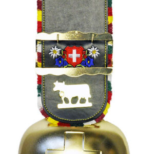 Image of Kuhglocke Gold mit Schnalle Gr. 13