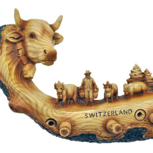 Image of Holzdesign 3D Schlüsselbrett CH