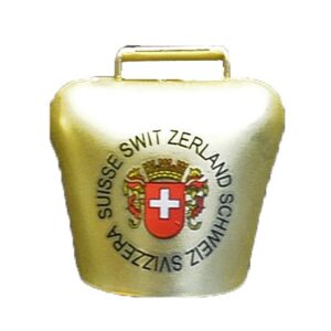 Image of Glocke gold 2.5cm Magnet 'Swiss Emblem'